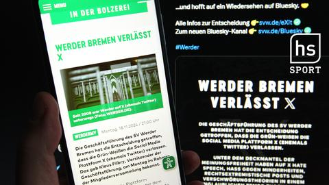 So stehen hessische Vereine zur Social-Media-Plattform X | hessenschau Sport vom 21.11.2024