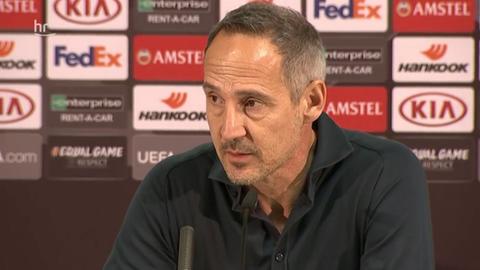 Adi Hütter, coach of Eintracht