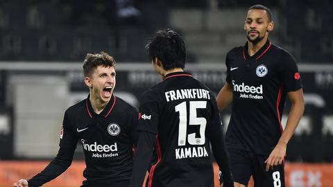 Eintracht siegt in Gladbach