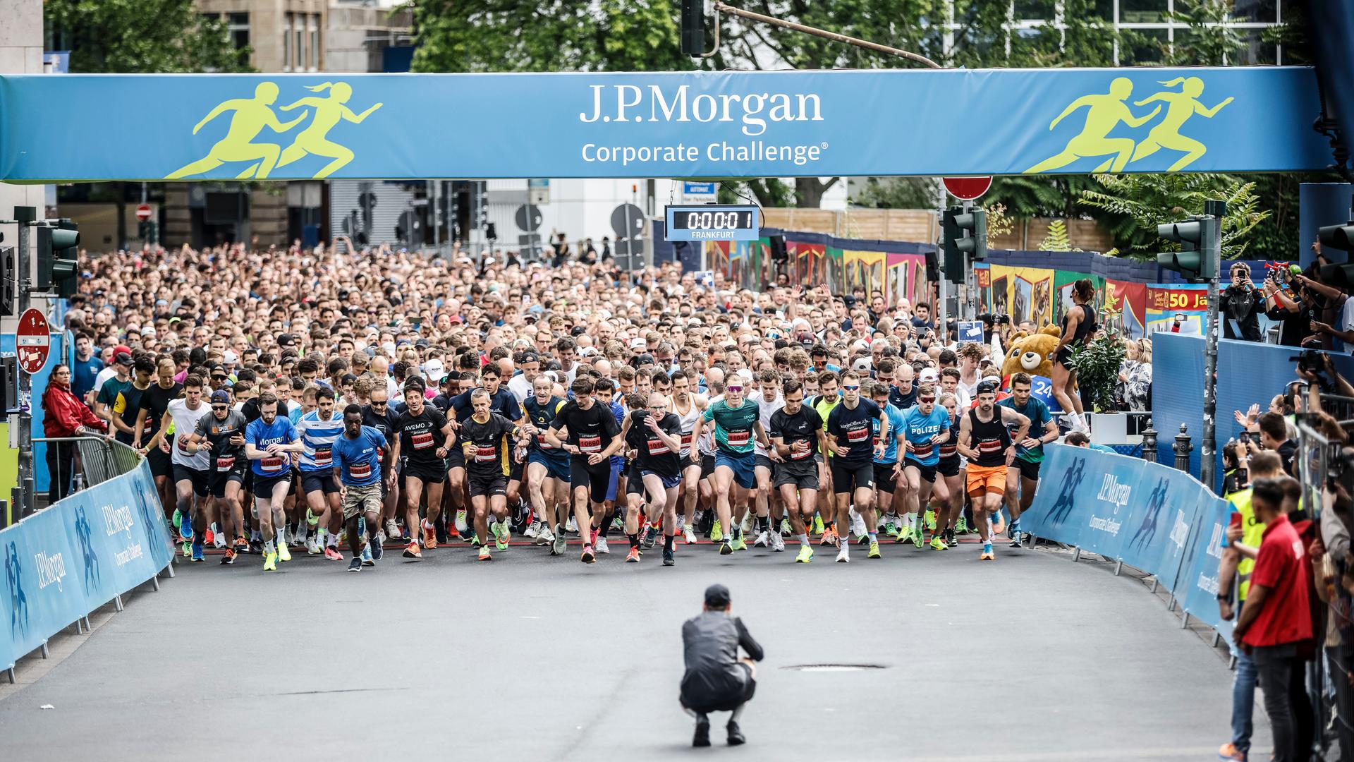 30. Jubiläum des Laufes Zehntausende bei 2024 in