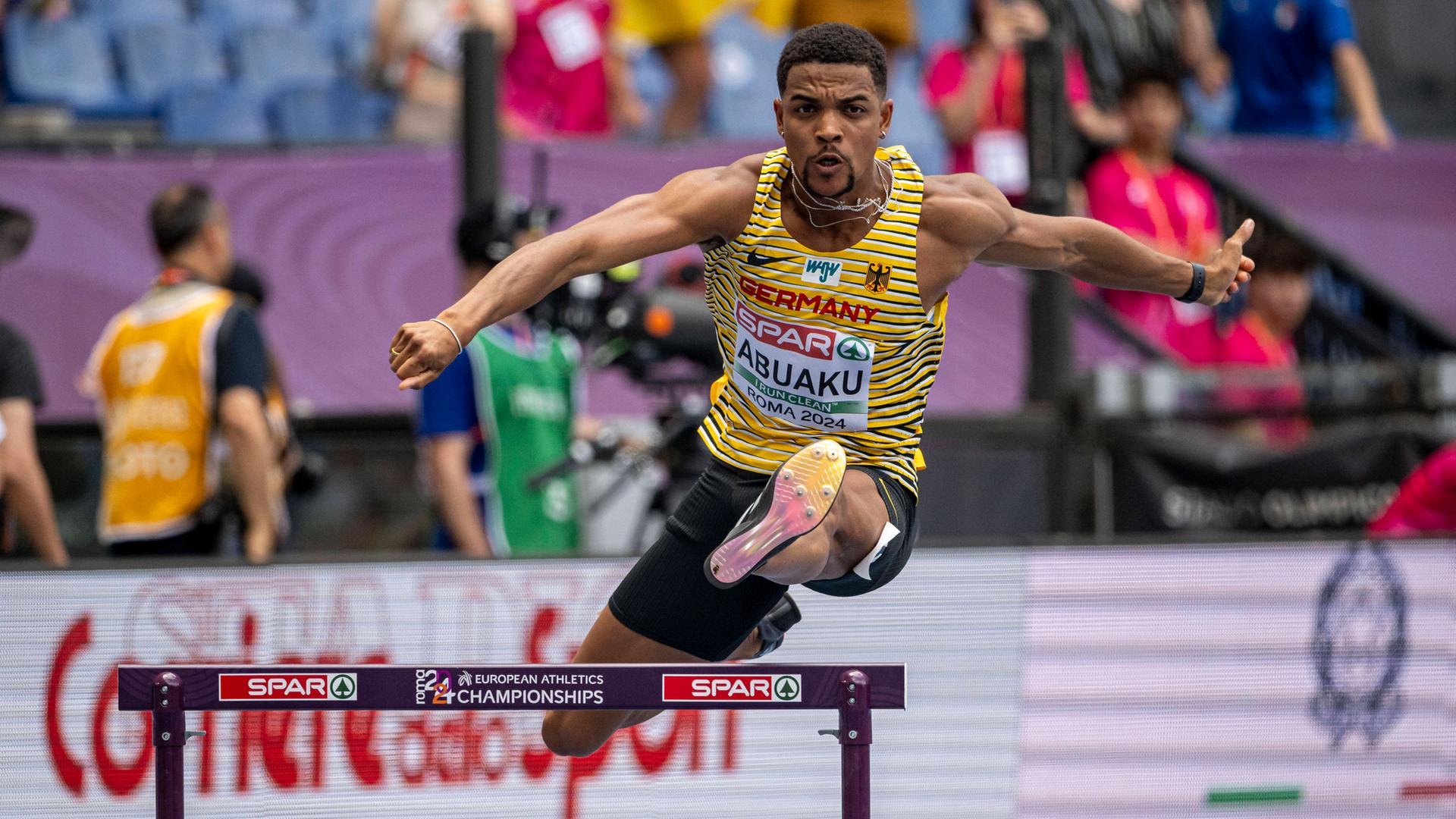 Olympia 2024 Abuaku im HürdenHalbfinale chancenlos hessenschau.de