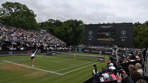 Der Center-Court der Bad Homburg Open 2024