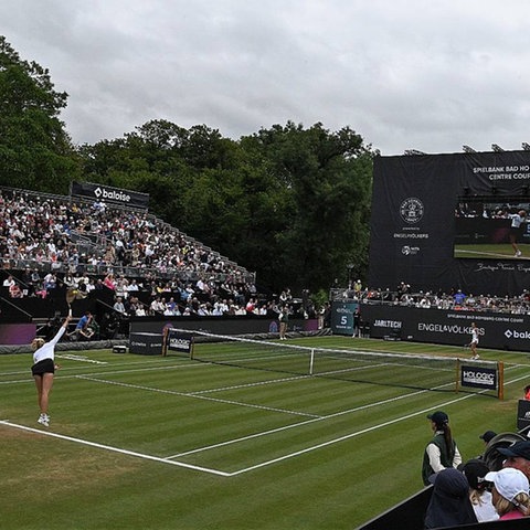 Der Center-Court der Bad Homburg Open 2024