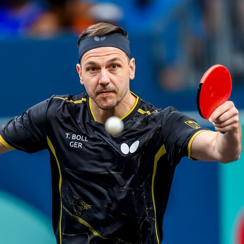 Timo Boll während seines letzten internationalen Auftritts.