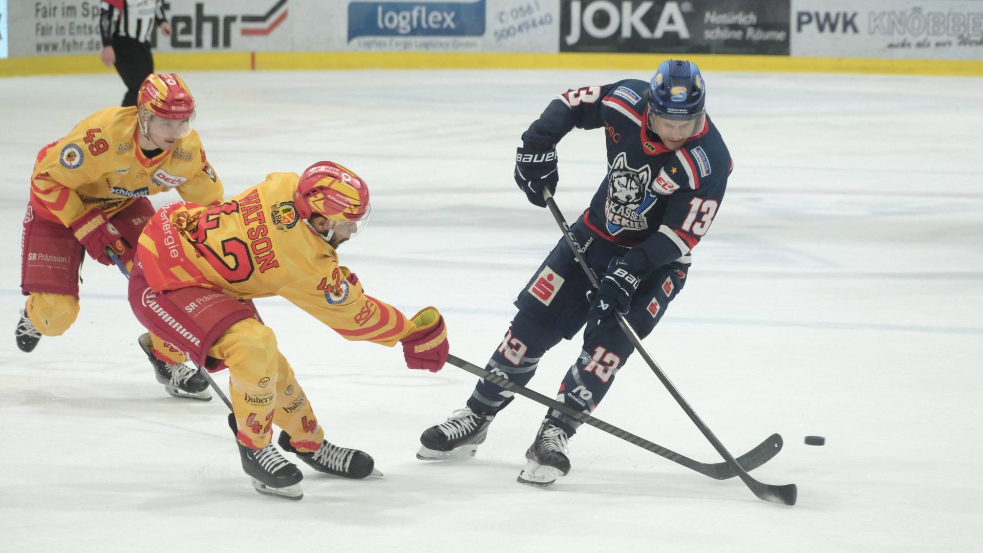 DEL2 Playoffs: Kassel Huskies Verspielen Zwei Tore Vorsprung Gegen