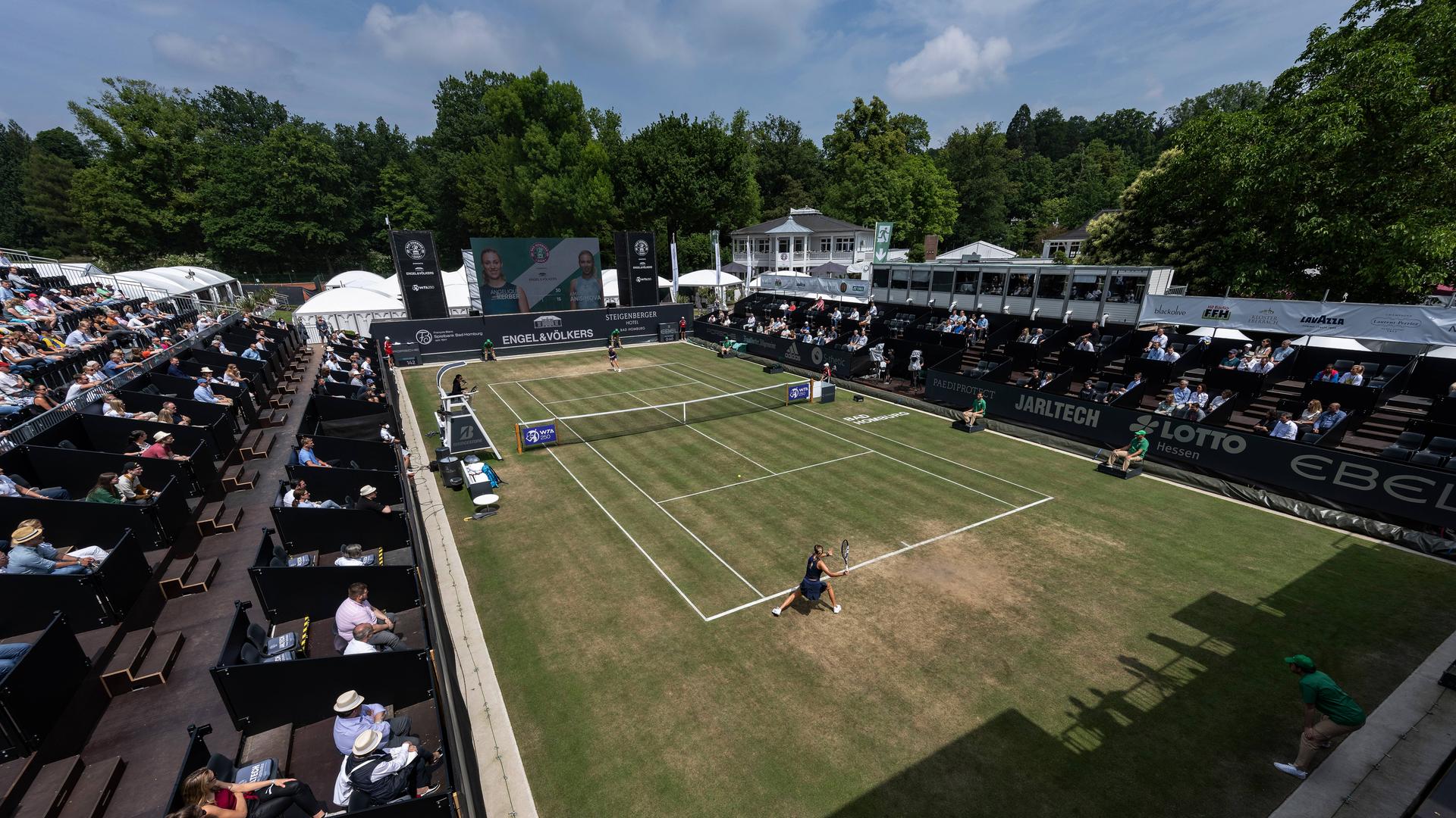 Viele Stars bei den Bad Homburg Open 2022 Audio hessenschau.de Sport