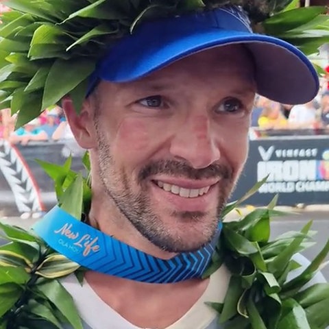 Patrick Lange nach dem Ironman Hawaii