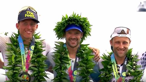 Strahlende Sieger beim Ironman Hawaii.