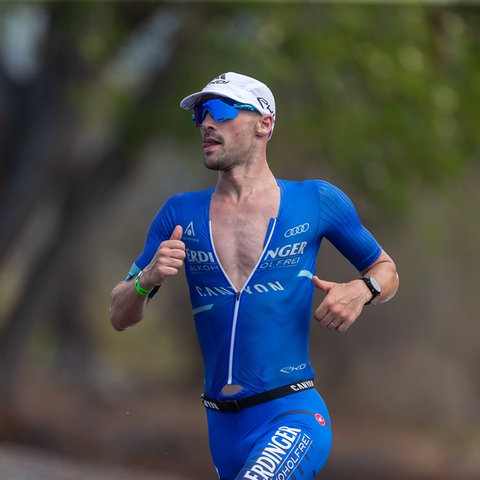 Patrick Lange beim Ironman 2022 auf Hawaii