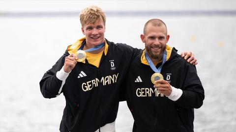 Max Lemke und Jacob Schopf mit Gold-Medaille