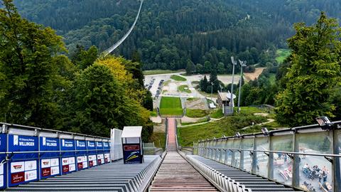 Die Mühlenkopfschanze in Willingen