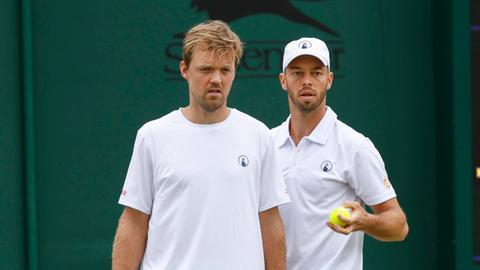 Tim Pütz und Kevin Krawietz in Wimbledon