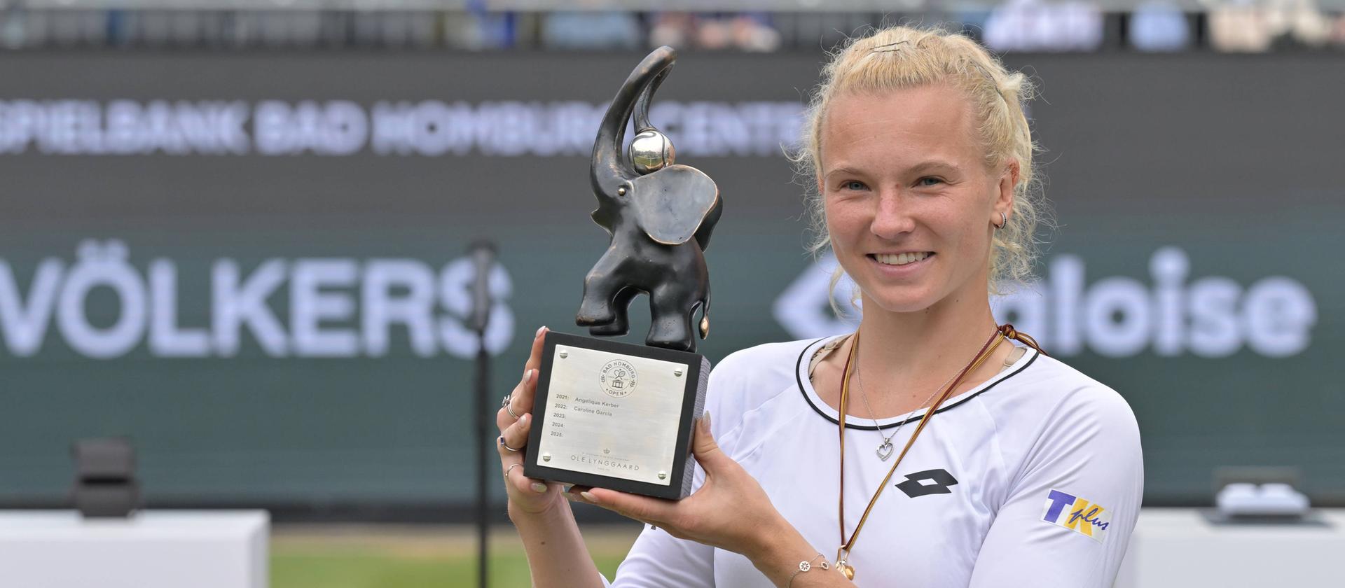 Tennis Katerina Siniakova gewinnt die Bad Homburg Open hessenschau