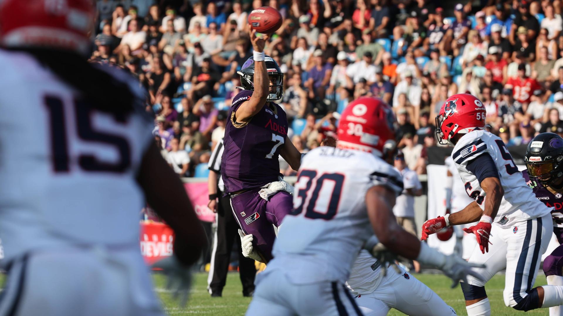 The European League of Football Faces Physical Limitations as Frankfurt Galaxy Wins Thriller Against Hamburg Sea Devils