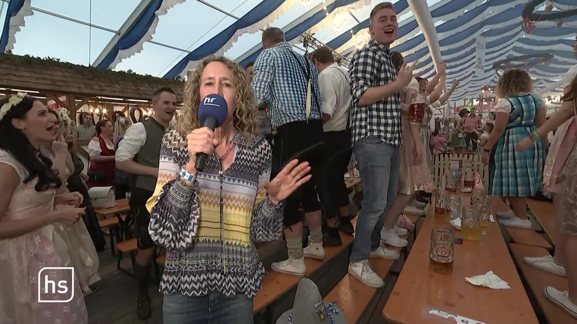 Oktoberfest in Frankfurt startet Video hessenschau.de TVSendung