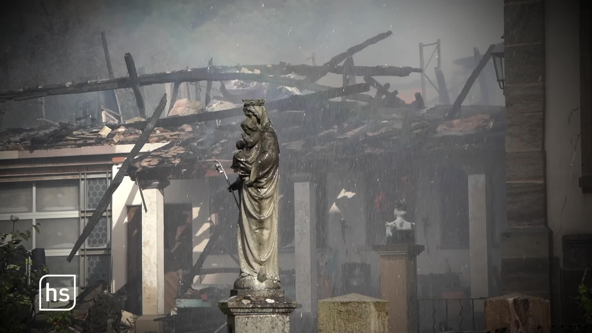 Devastating Fire in Elbenberg: Stonemason Family Loses Everything, but Help Arrives