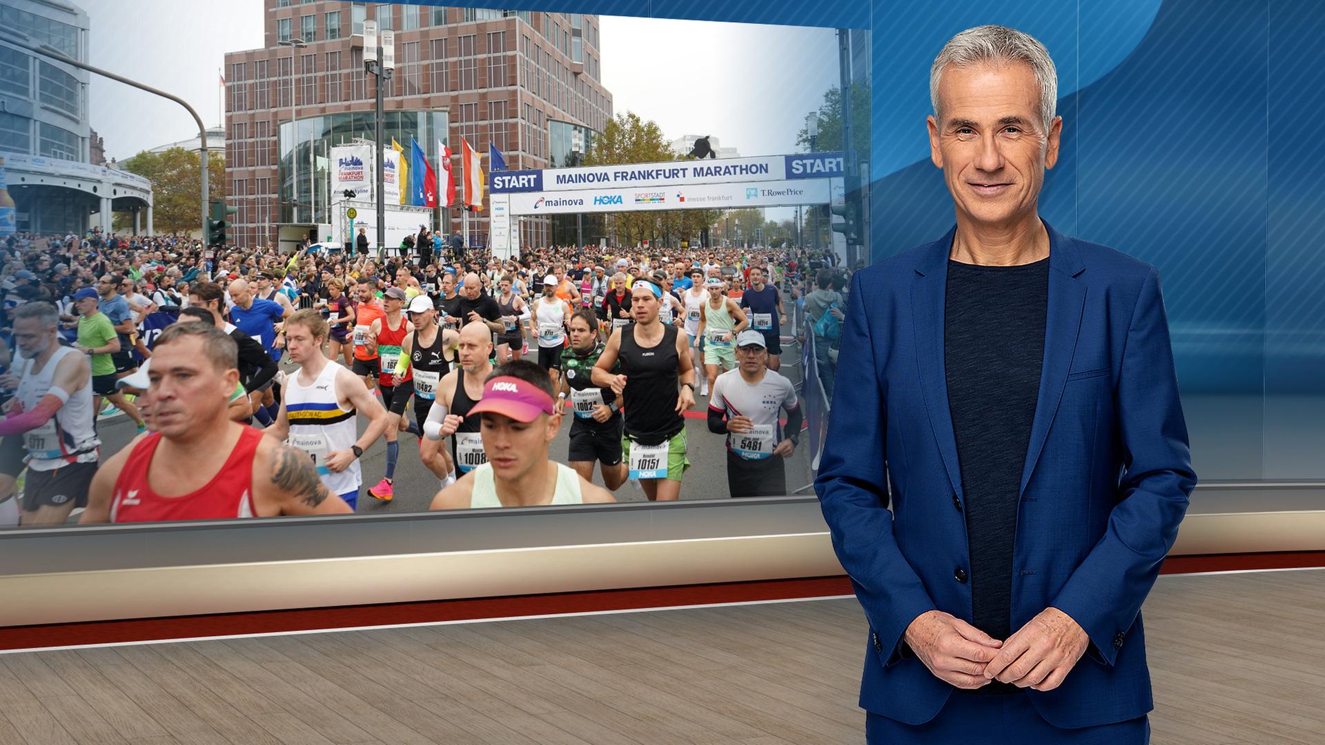 Tausende laufen Frankfurter Marathon hessenschau vom 27.10.2024