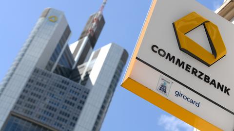 Die Zentrale der Commerzbank in Frankfurt