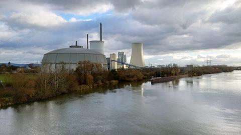 Das Kraftwerk Staudinger in Großkrotzenburg