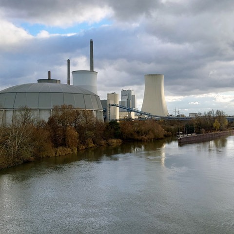 Das Kraftwerk Staudinger in Großkrotzenburg