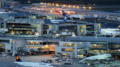 Der Frankfurter Flughafen