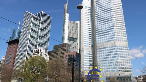 Bankenviertel in Frankfurt