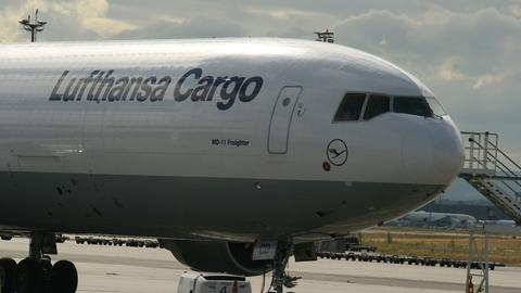 Flugzeug von Lufthansa Cargo