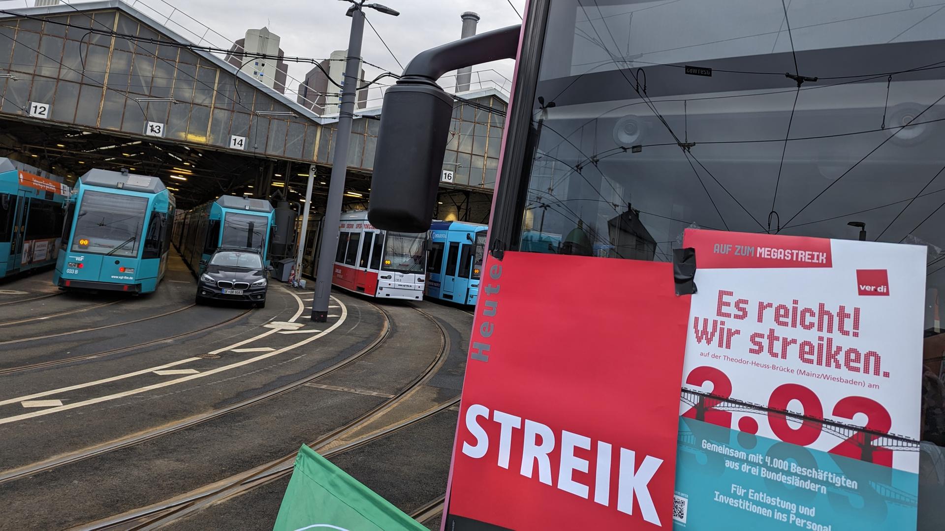 Fabelhafte Straßenbahn Streik Frankfurt Fotos