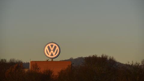 Blick auf das VW-Werk Kassel am Standort in Baunatal.